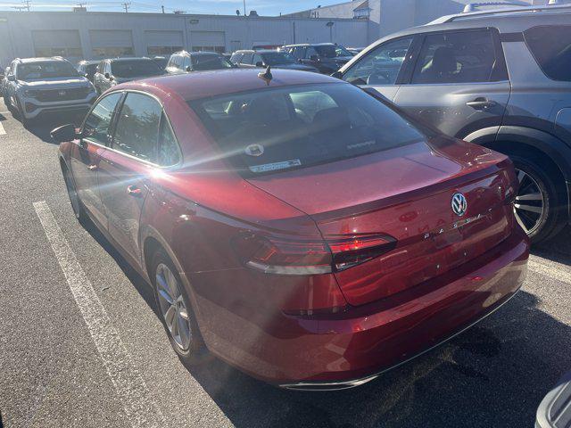 used 2021 Volkswagen Passat car, priced at $14,354