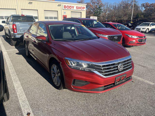 used 2021 Volkswagen Passat car, priced at $14,354