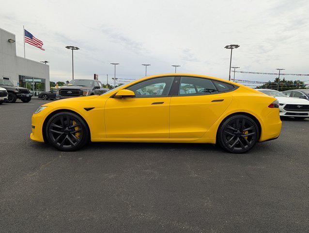 used 2021 Tesla Model S car, priced at $55,990