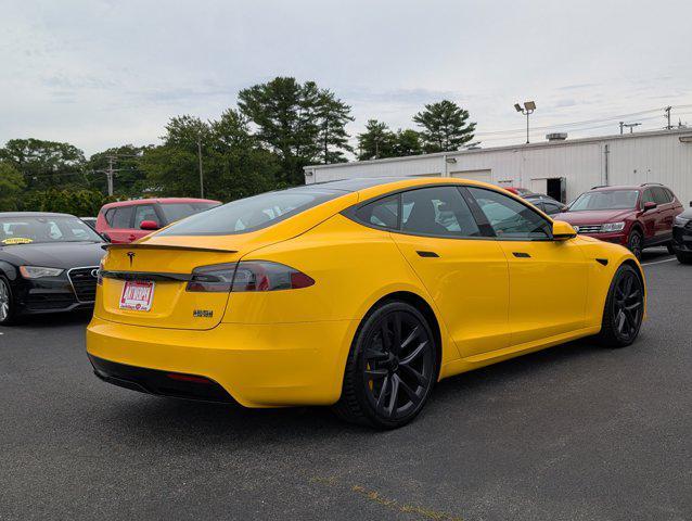 used 2021 Tesla Model S car, priced at $55,990