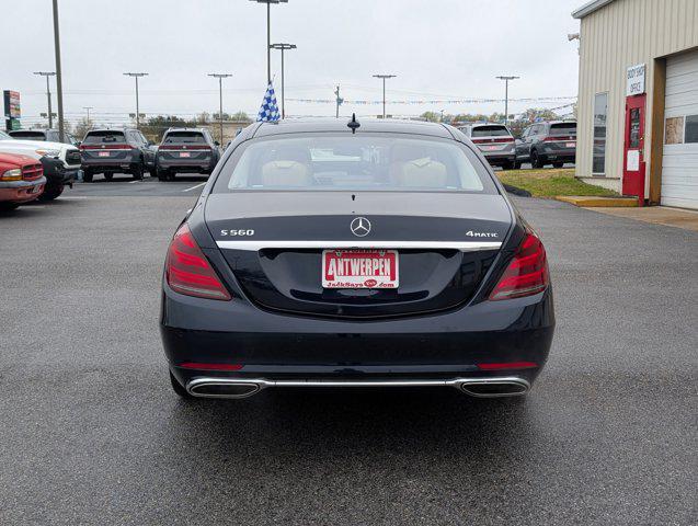 used 2018 Mercedes-Benz S-Class car, priced at $37,800