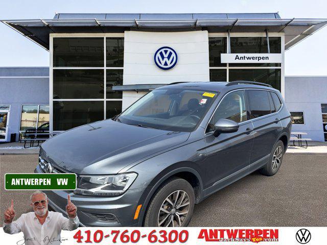 used 2021 Volkswagen Tiguan car, priced at $21,800