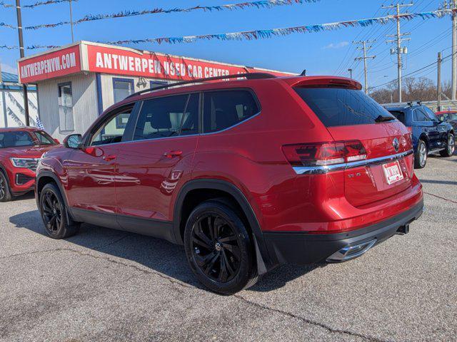 used 2022 Volkswagen Atlas car, priced at $24,914