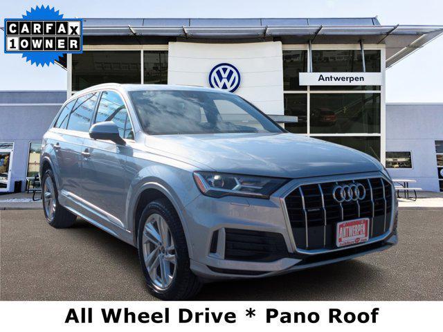 used 2021 Audi Q7 car, priced at $24,802