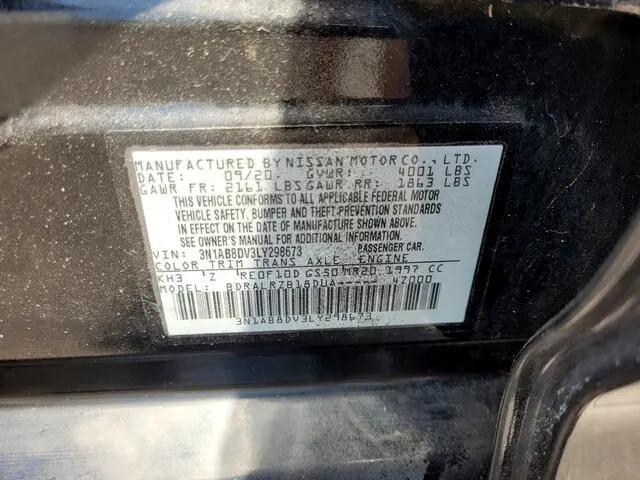 used 2020 Nissan Sentra car, priced at $8,850