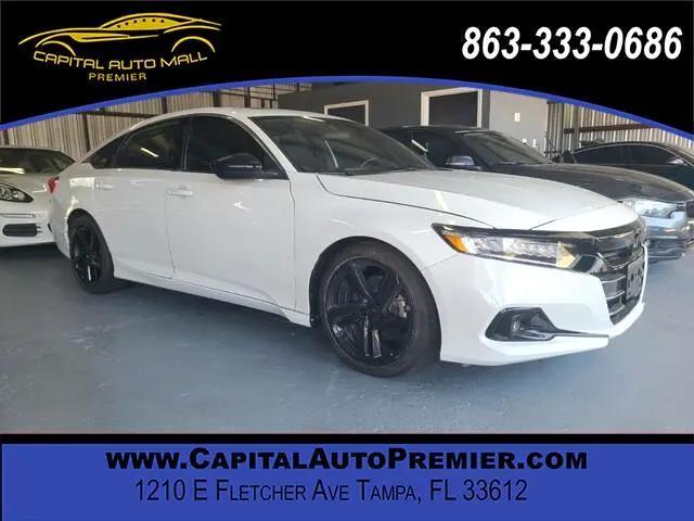 used 2021 Honda Accord car, priced at $18,850