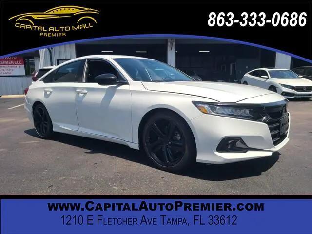 used 2021 Honda Accord car, priced at $15,399