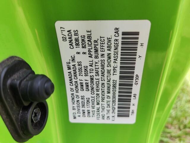 used 2017 Honda Civic car, priced at $8,950