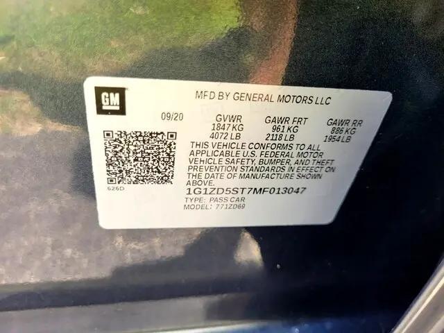 used 2021 Chevrolet Malibu car, priced at $6,950