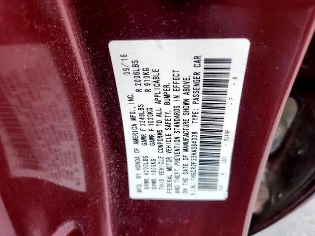 used 2017 Honda Accord car, priced at $8,975