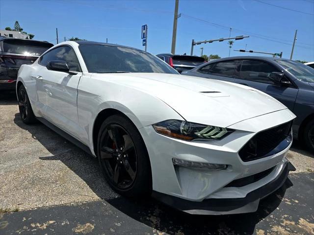 used 2021 Ford Mustang car, priced at $14,850