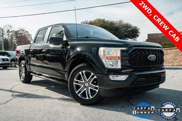 used 2021 Ford F-150 car, priced at $27,950