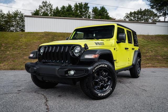 used 2023 Jeep Wrangler car, priced at $37,495