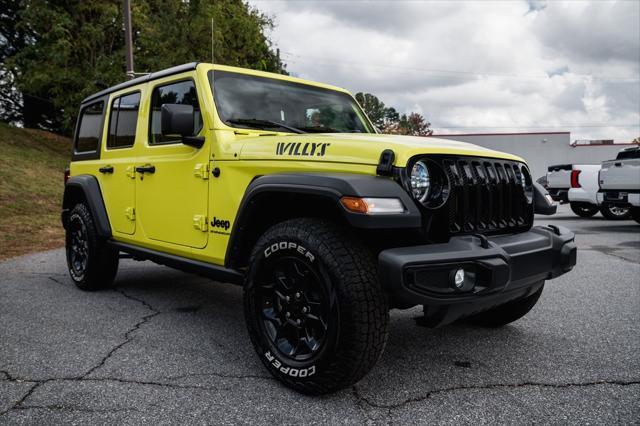 used 2023 Jeep Wrangler car, priced at $37,495