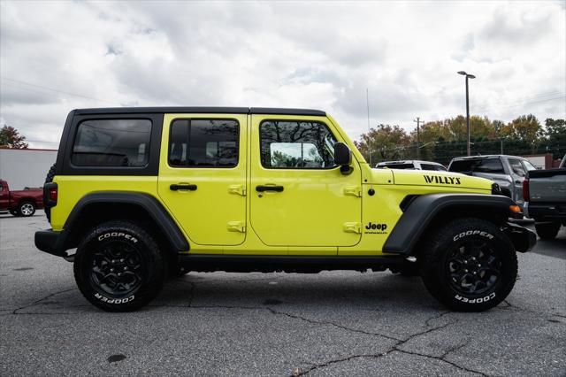 used 2023 Jeep Wrangler car, priced at $37,495