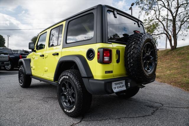 used 2023 Jeep Wrangler car, priced at $37,495