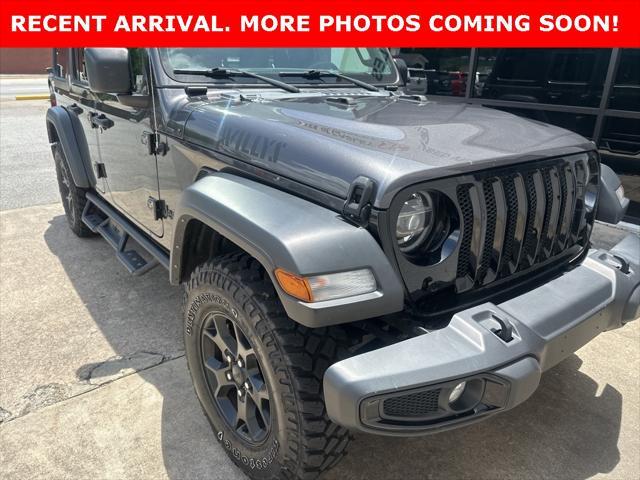 used 2022 Jeep Wrangler car, priced at $32,750