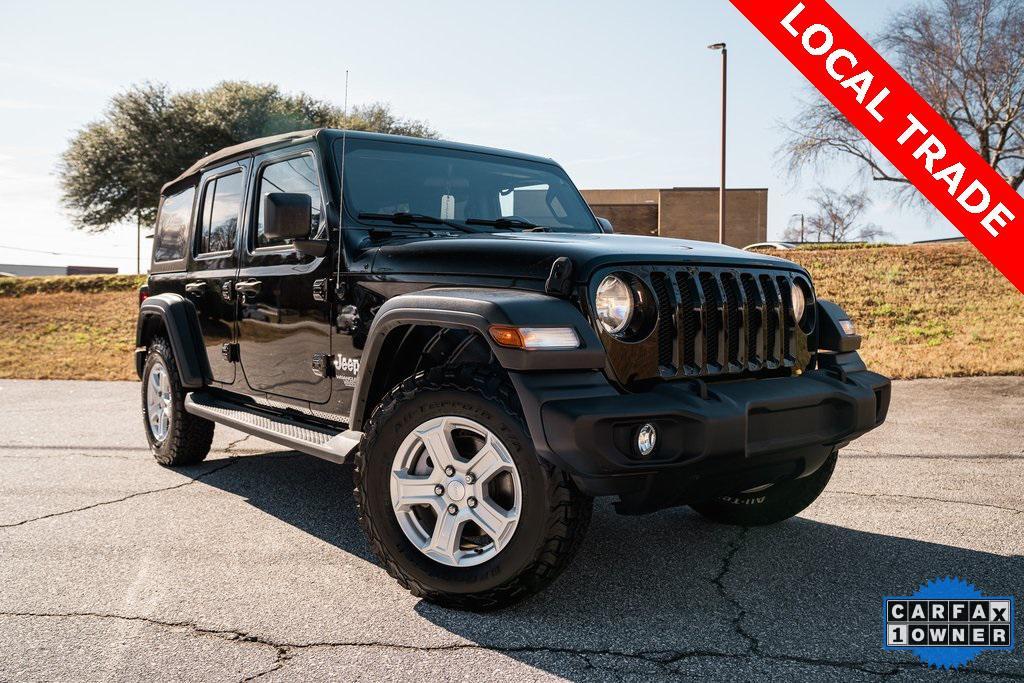 used 2020 Jeep Wrangler Unlimited car, priced at $26,950