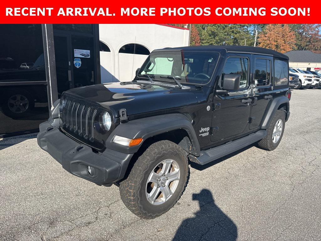 used 2020 Jeep Wrangler Unlimited car, priced at $27,450