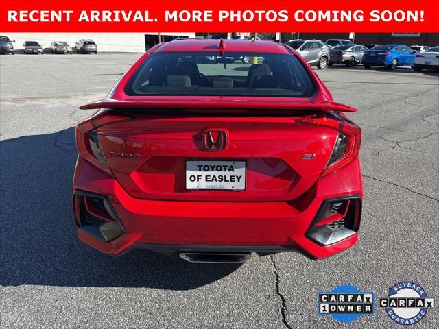 used 2020 Honda Civic Si car, priced at $24,890