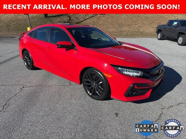 used 2020 Honda Civic Si car, priced at $24,890