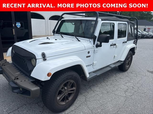 used 2016 Jeep Wrangler Unlimited car, priced at $18,950