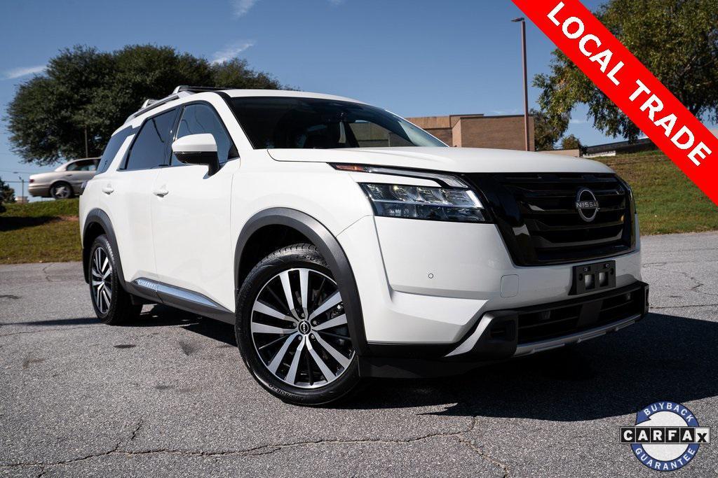 used 2024 Nissan Pathfinder car, priced at $39,950
