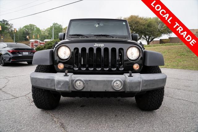 used 2017 Jeep Wrangler Unlimited car, priced at $20,750