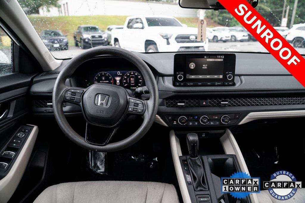 used 2023 Honda Accord car, priced at $25,650