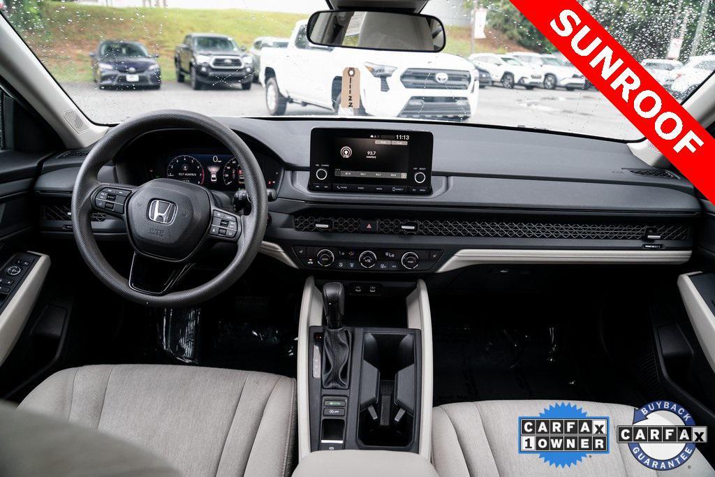used 2023 Honda Accord car, priced at $25,650