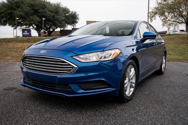 used 2018 Ford Fusion car, priced at $16,550