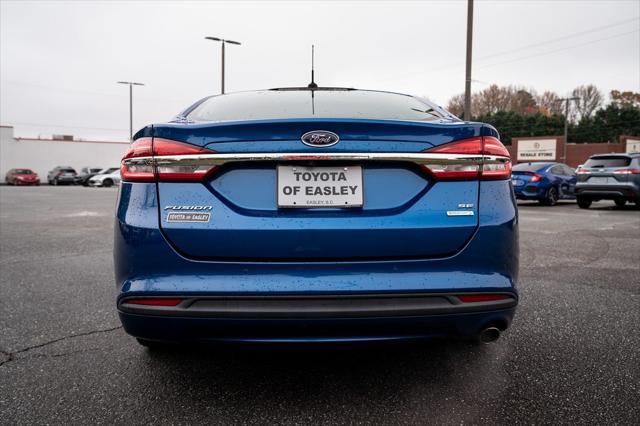 used 2018 Ford Fusion car, priced at $16,550