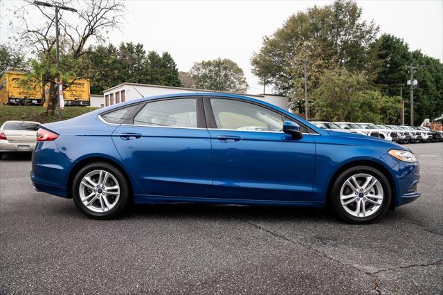 used 2018 Ford Fusion car, priced at $16,550