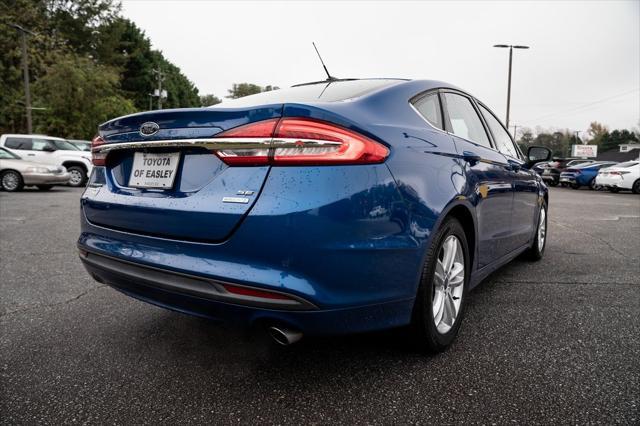 used 2018 Ford Fusion car, priced at $16,550