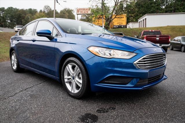 used 2018 Ford Fusion car, priced at $16,550