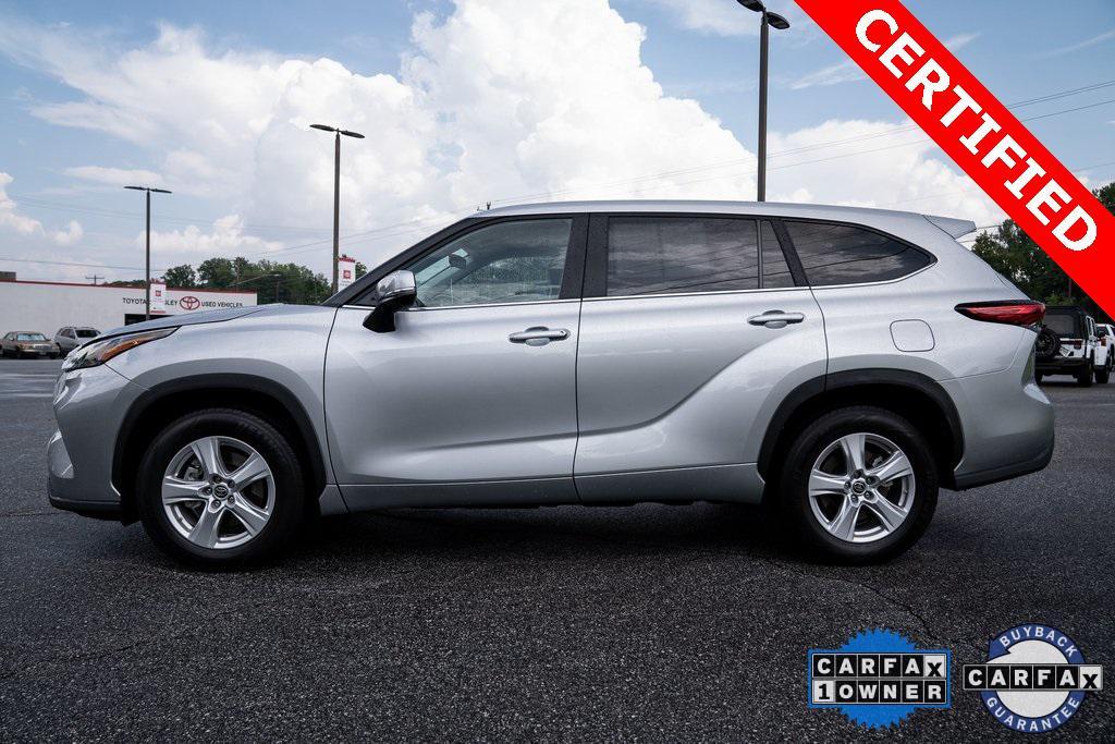 used 2023 Toyota Highlander Hybrid car, priced at $38,450