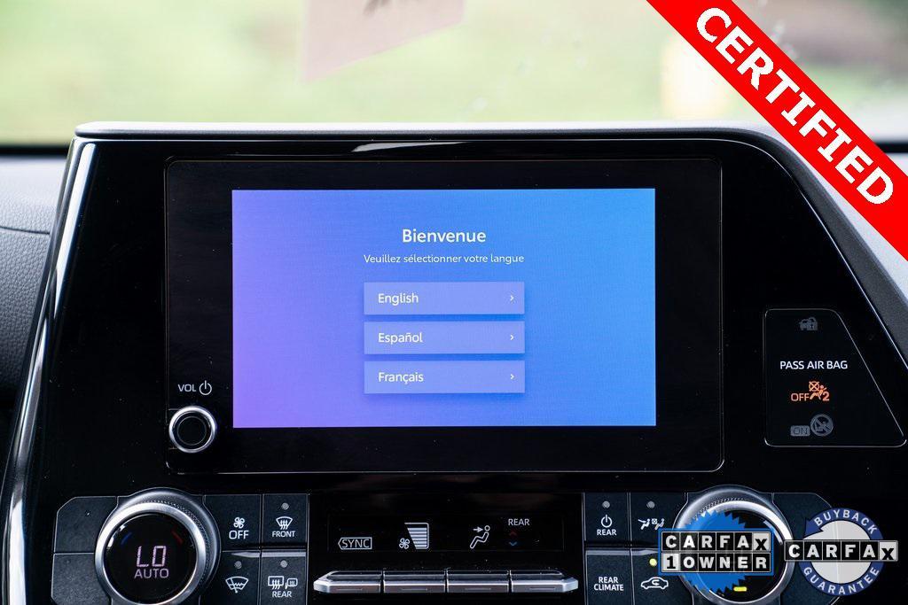 used 2023 Toyota Highlander Hybrid car, priced at $38,450