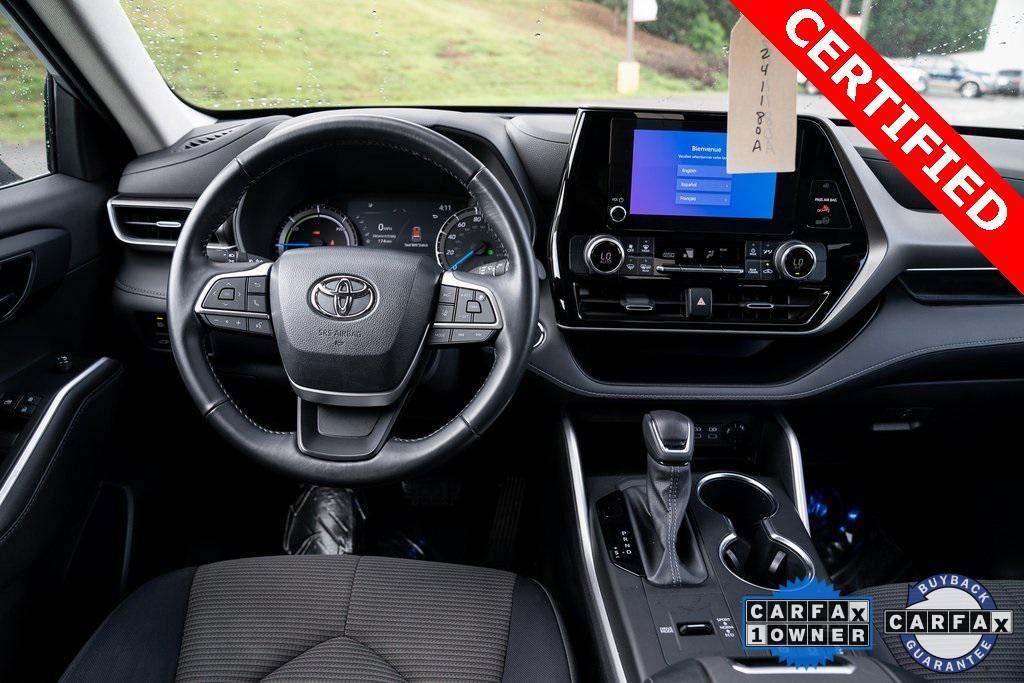 used 2023 Toyota Highlander Hybrid car, priced at $38,450