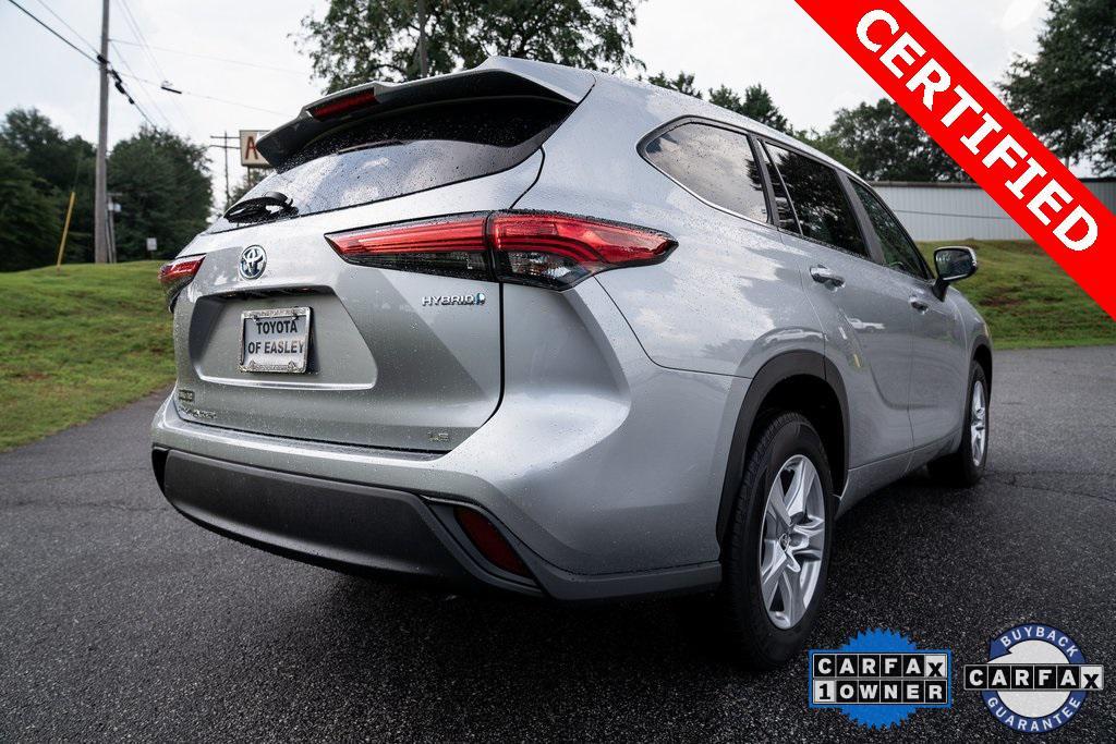 used 2023 Toyota Highlander Hybrid car, priced at $38,450