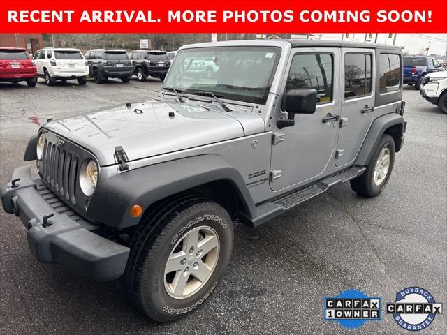 used 2018 Jeep Wrangler JK Unlimited car, priced at $27,950