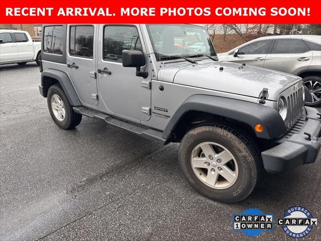 used 2018 Jeep Wrangler JK Unlimited car, priced at $27,950