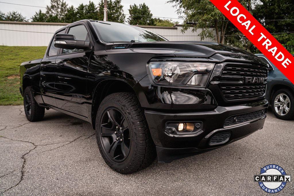 used 2022 Ram 1500 car, priced at $28,950