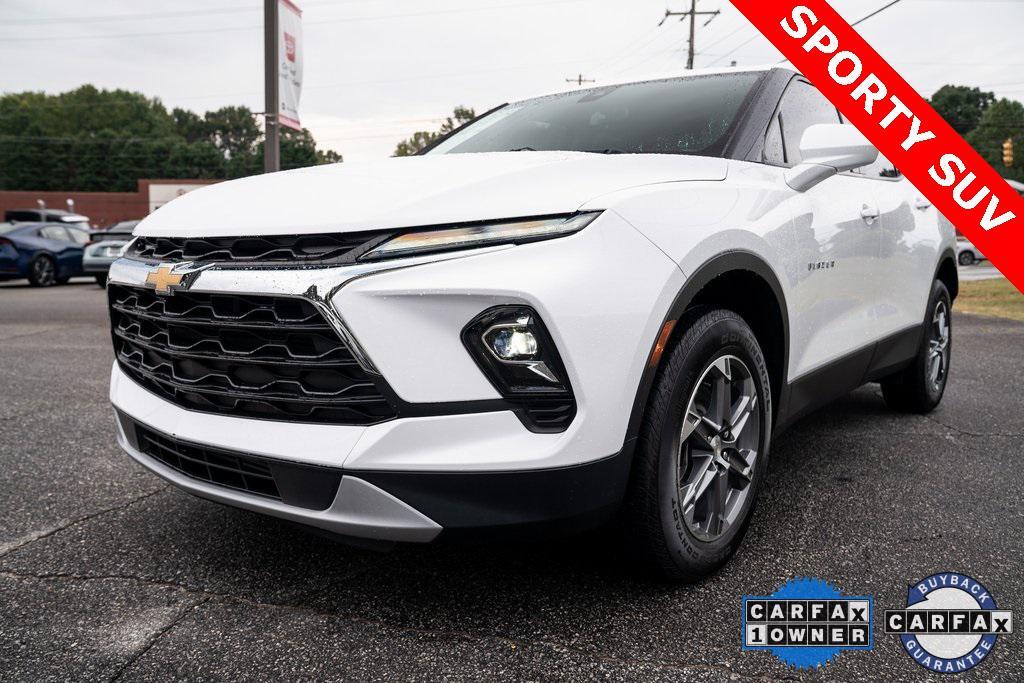 used 2023 Chevrolet Blazer car, priced at $27,950