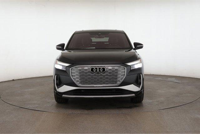 new 2025 Audi Q4 e-tron Sportback car, priced at $64,115