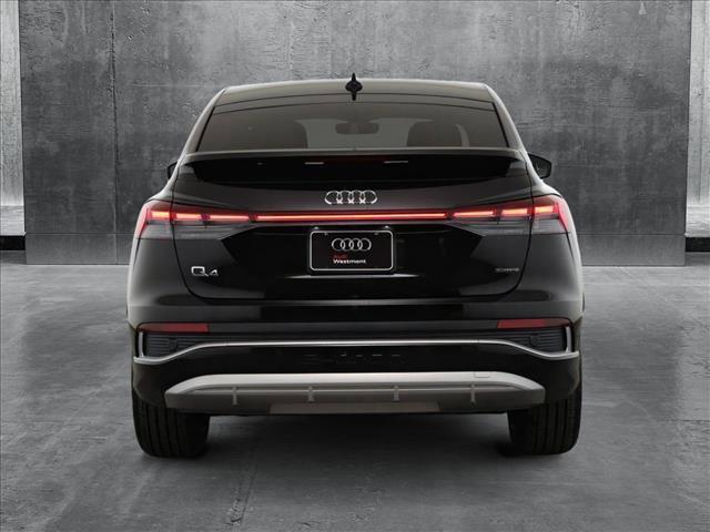 new 2025 Audi Q4 e-tron Sportback car, priced at $63,410