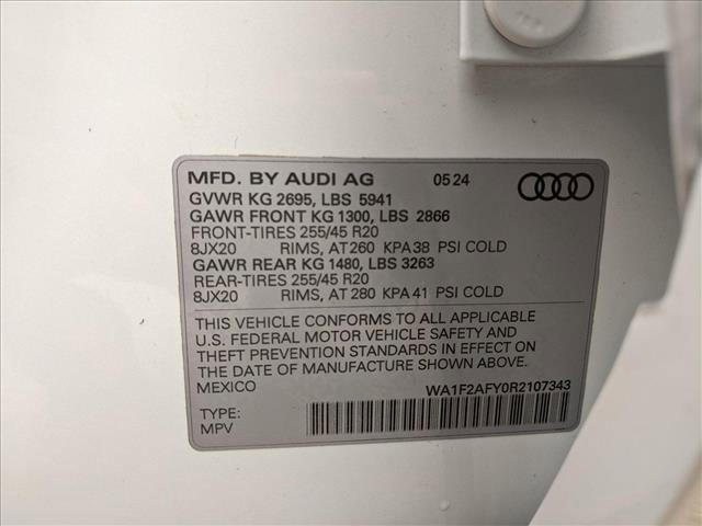 new 2024 Audi Q5 car, priced at $61,684