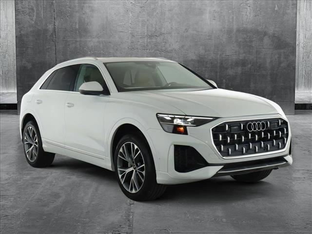 new 2025 Audi Q8 car, priced at $78,205