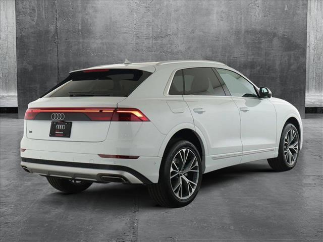 new 2025 Audi Q8 car, priced at $78,205