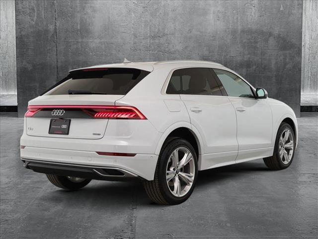 used 2023 Audi Q8 car, priced at $53,352