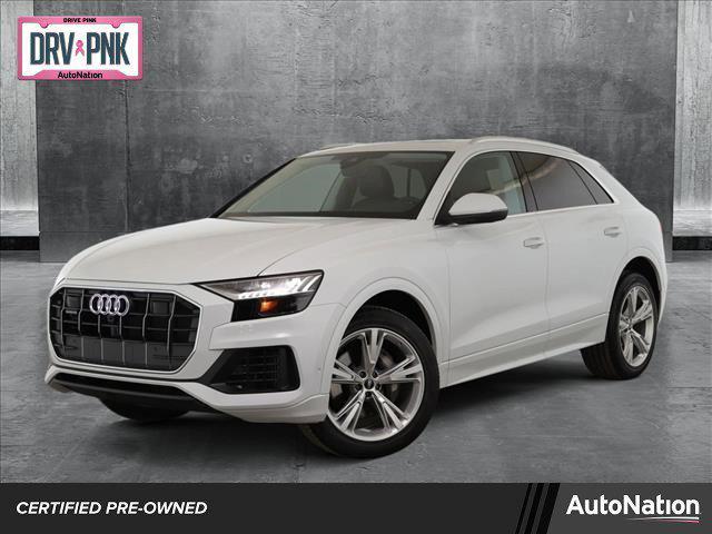 used 2023 Audi Q8 car, priced at $53,352